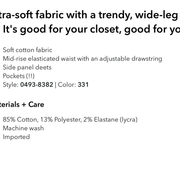 Aerie Women's Green Wide-Leg Pants - Picture 5 of 5